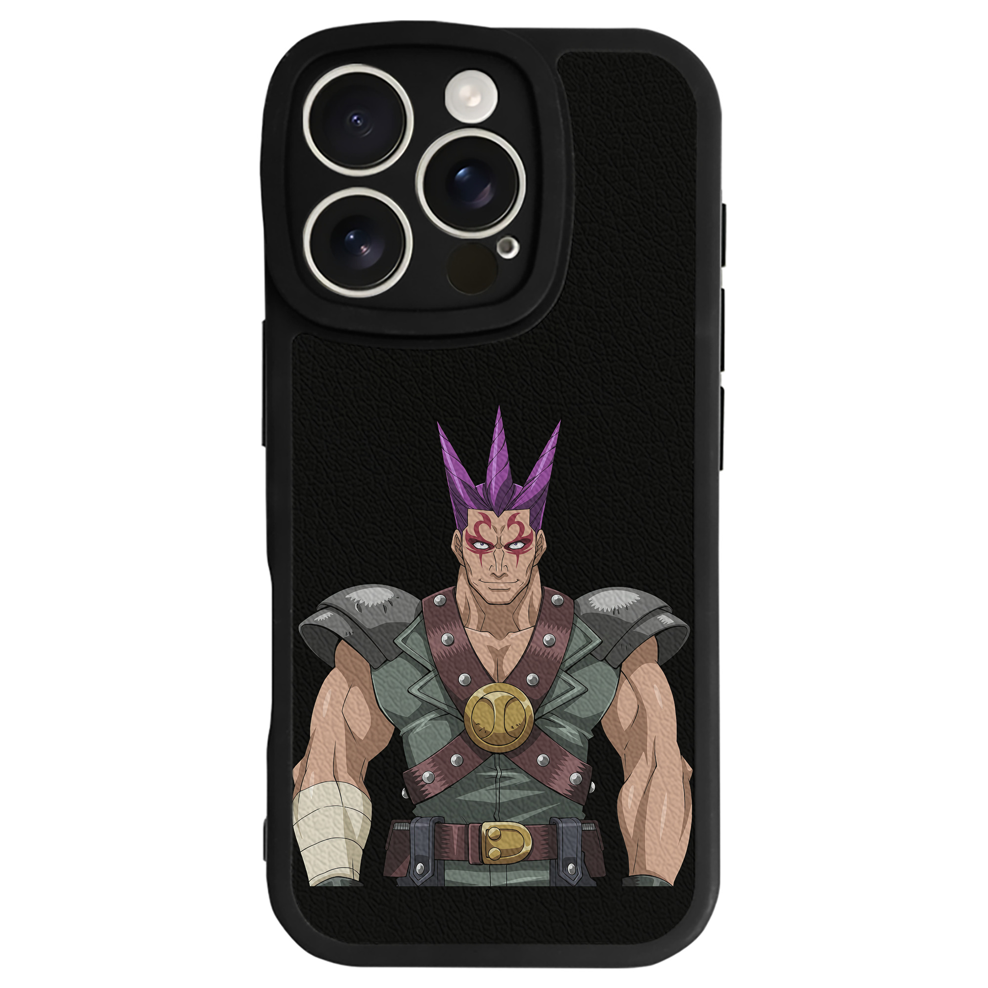 （画像用） 遊☆戯☆王 Yu-Gi-Oh! 【iPhone 16シリーズ対応】シリコンスマホケース（レザー調） 材質：シリコン
